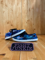 VANS OFF THE WALL Old Skool School Canvas Low Top Women's Size 5.5 Unisex Shoes Sneakers Blue & Purple