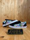 VANS OLD SKOOL CHECKERED Low Top Youth Size 5 Canvas & Suede Skateboarding Shoes Sneakers Multi