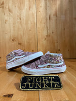 VANS OLD SKOOL ICE CREAM Mid Top Youth Size 2 Canvas Skateboarding Shoes Sneakers