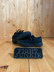 VANS OLD SCHOOL Kids Size 11 Low Top Fabric Shoes Sneakers Triple Black 721454