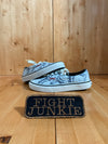 VANS OLD SKOOL DIGI ROSE Womens Size 6 Low Top Fabric Shoes Sneakers Gray 7375