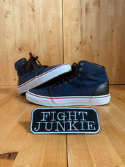 VANS SK8 HI REISSUE Men's Size 9 High Top Fabric Shoes Sneakers Blue TB4R