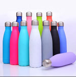 Silk Printed Logo Eco Friendly Stainless Steel Rubber Bullet Shape Tumbler Thirteen Different Colors