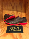 Steve Madden Men's Leather Linkk Wing Tip Red Sole Oxford Shoes