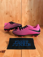 NIKE BRAVATA II FG Youth Size 3.5 Soccer Cleats Pink
