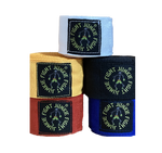 Fight Junkie Boxing Hand Wraps 100% Cotton 196" Woven Tag
